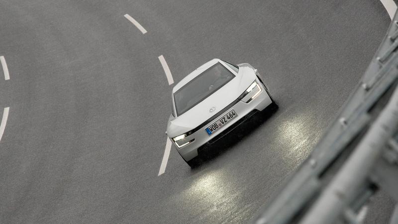 Illustration for article titled This Is Volkswagen's Crazy Awesome 261 MPG Car